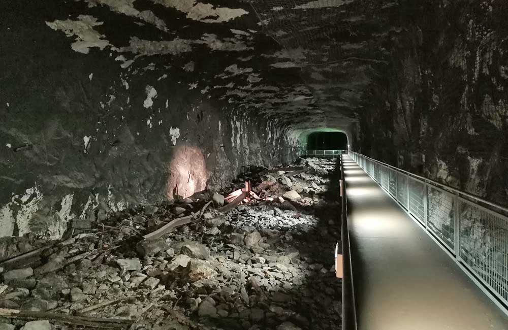 Tunnel at Camp Dora