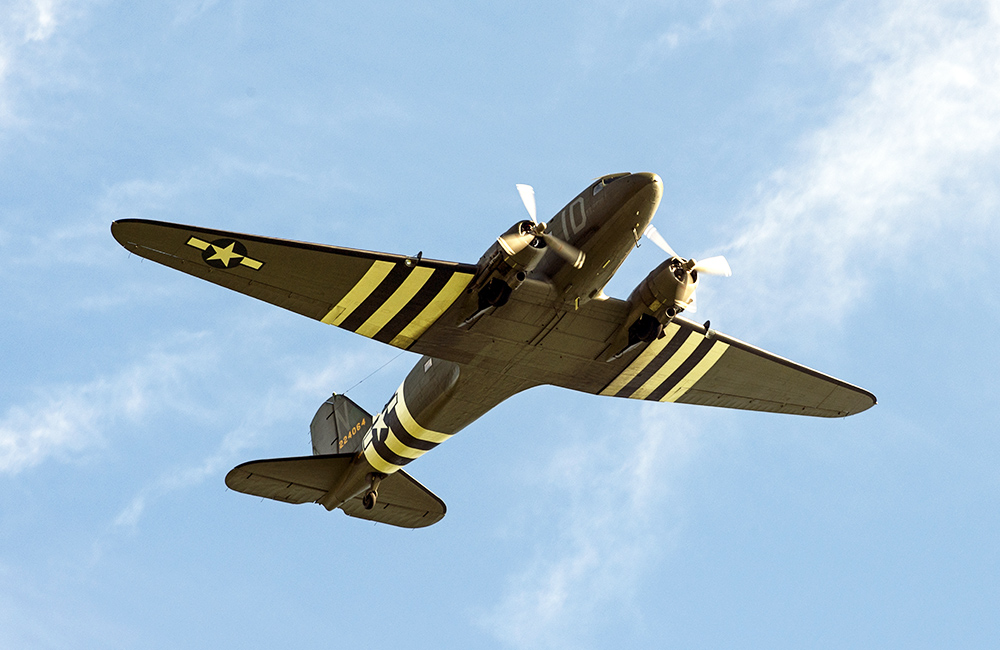 C-47 flyover C-47 flyover