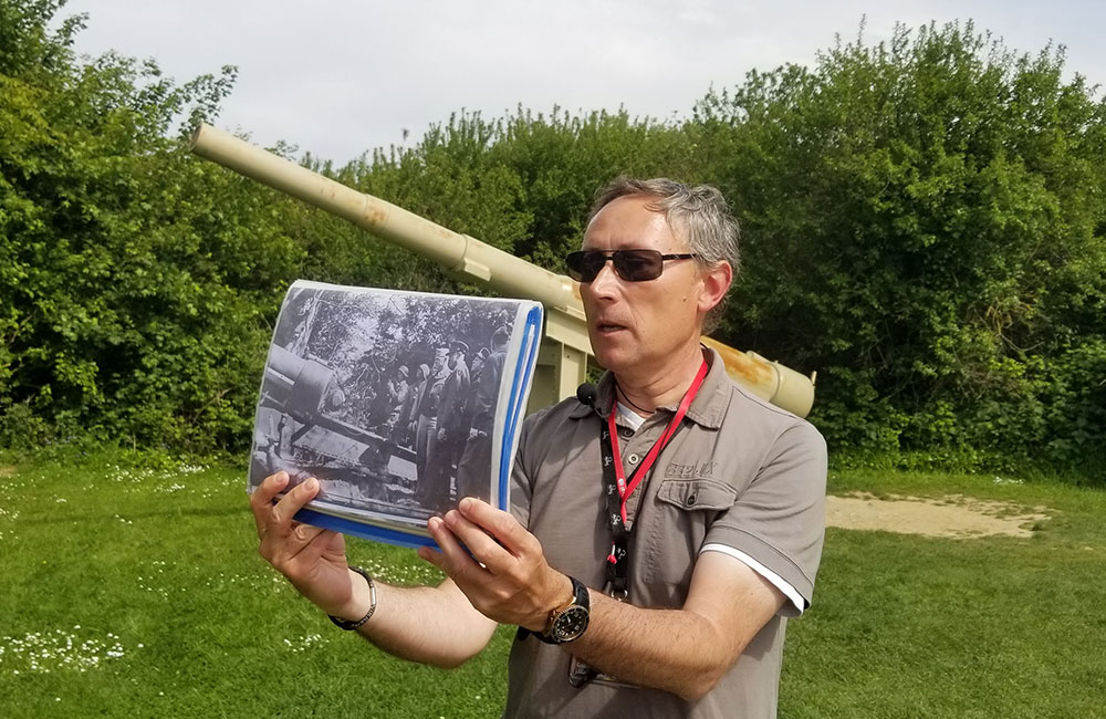 Local guide in Normandy