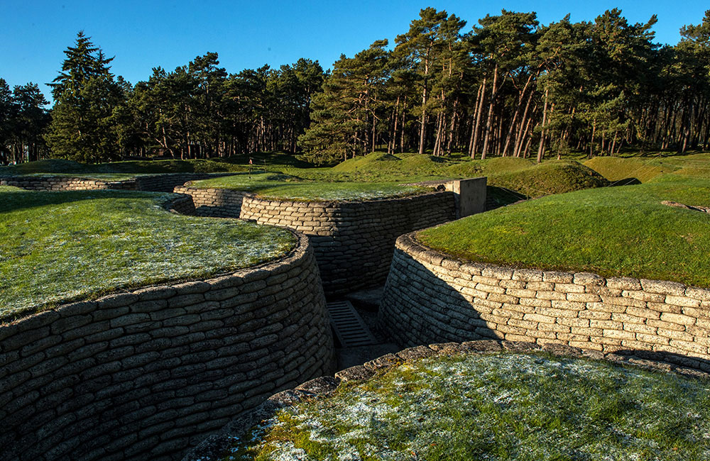 Vimy Ridge trench