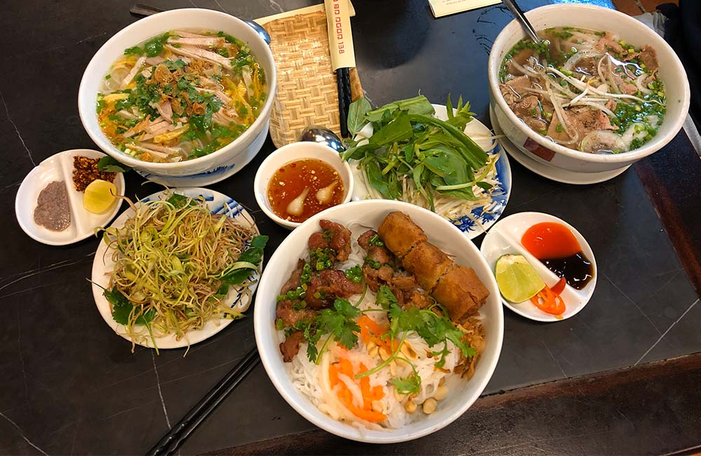 Vietnamese dinner Vietnamese dinner