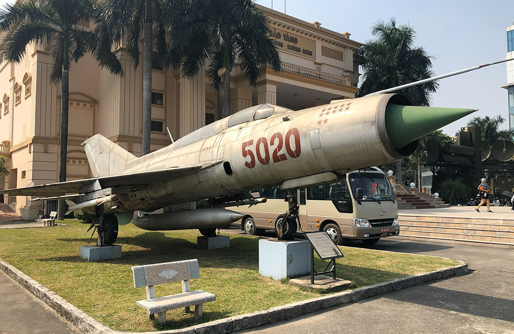 Russian fighter at Vietnam People’s Air Force Museum Russian fighter at Vietnam People’s Air Force Museum