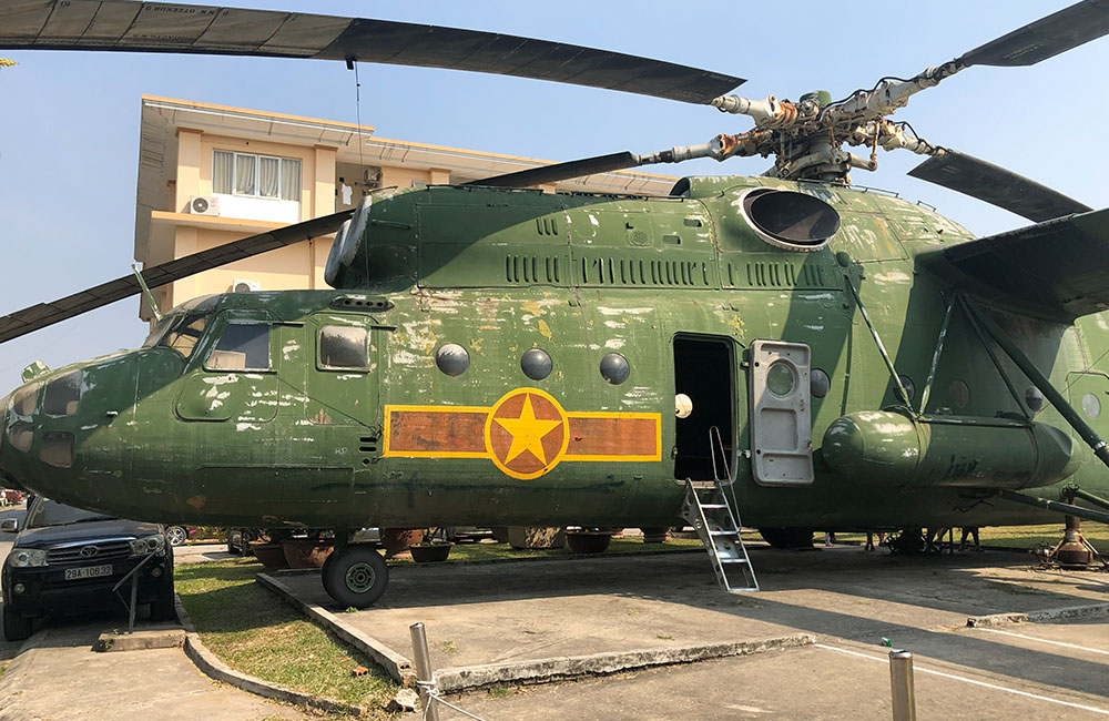 Russian helicopter at Vietnam People’s Air Force Museum Russian helicopter at Vietnam People’s Air Force Museum