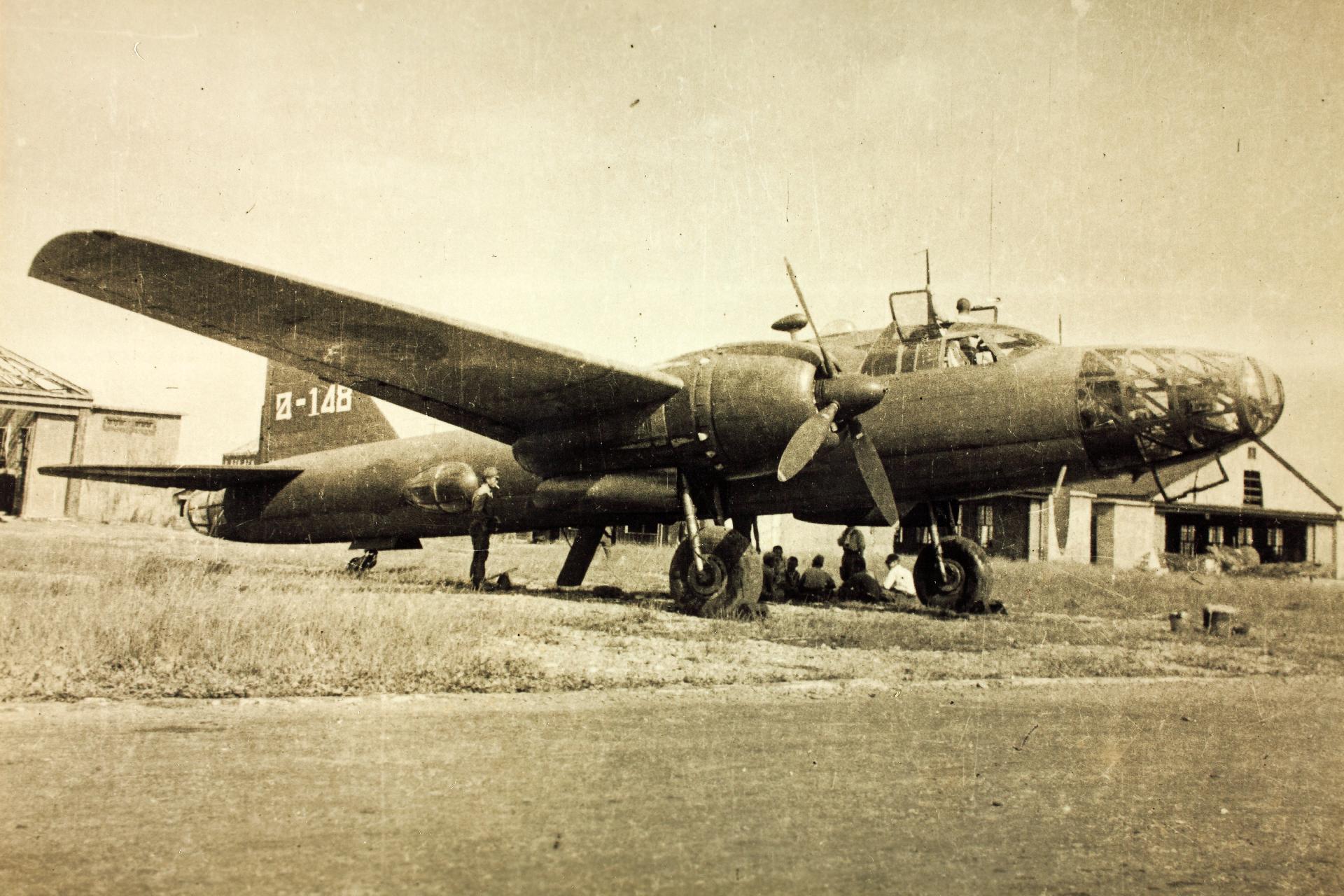 Can you identify this World War II-era Japanese bomber?