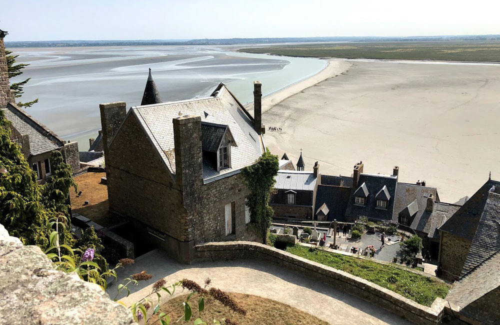 View from the abbey