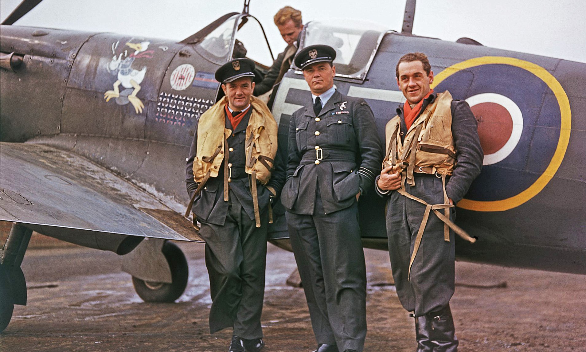 Which one of these nations contributed the most pilots to the defense of the United Kingdom during the Battle of Britain?