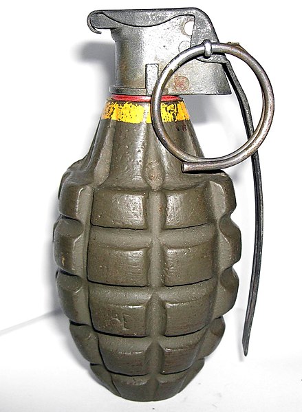 Why did many American Mk 2 grenades (